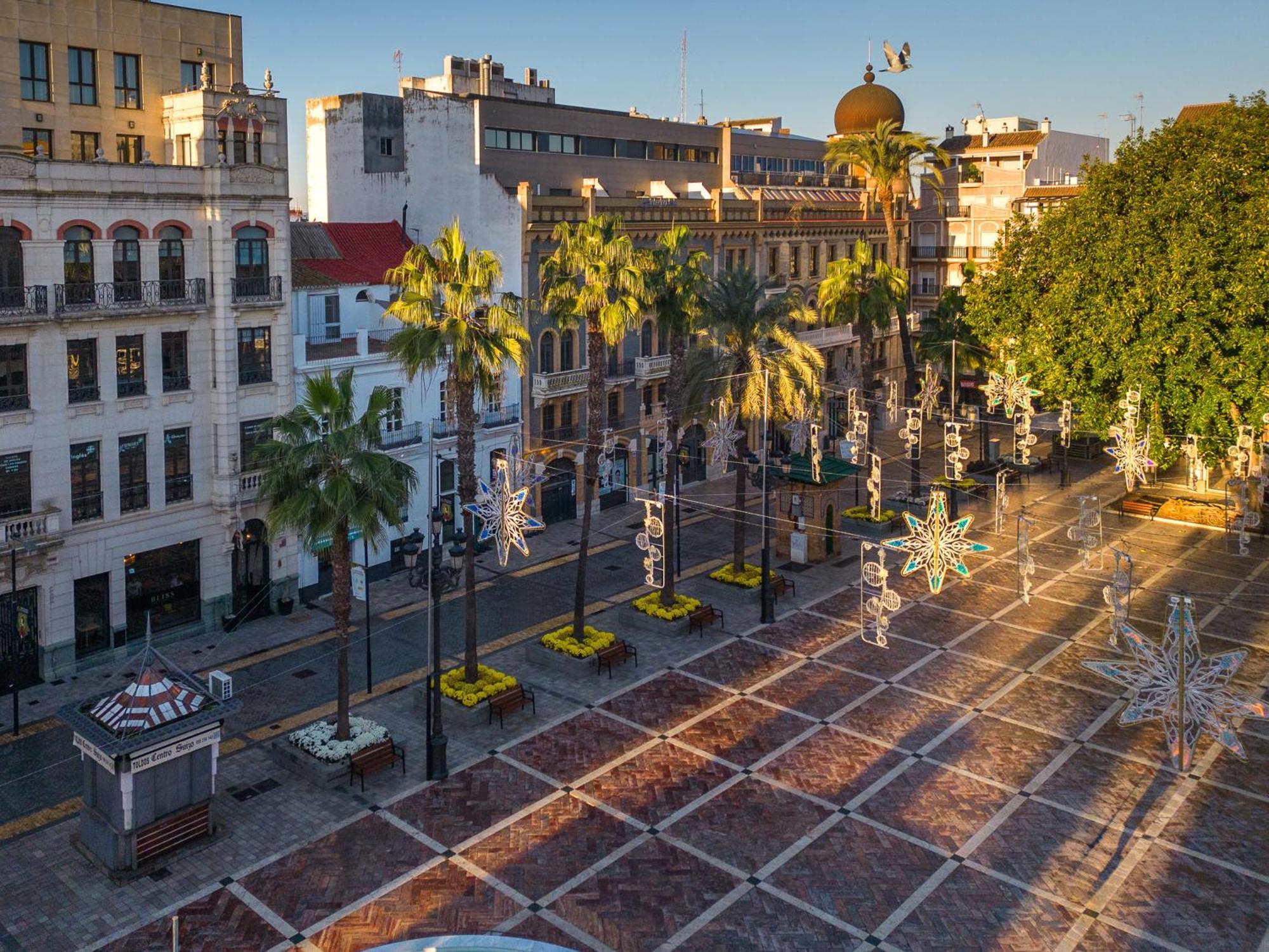 Conjunto De Apartamentos Antiguo Palacio Hotel Paris Huelva Eksteriør billede